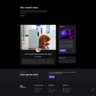 دانلود اسکریپت محتوا Vex-Multipurpose Website CMS-Creative Agency