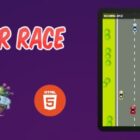 دانلود بازی اچ تی ام ال Car Race Game-HTML5 PhaserJS