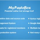 دانلود اسکریپت ابزار MyPasteBox-Powerful paste tool