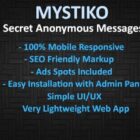 دانلود اسکریپت ناشناس Mystiko-Viral Secret Anonymous Messages Tool