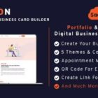 دانلود اسکریپت کارت Papon-Digital Business Card Builder SaaS