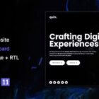 دانلود اسکریپت محتوا Quin-Multipurpose Website CMS-Creative Agency