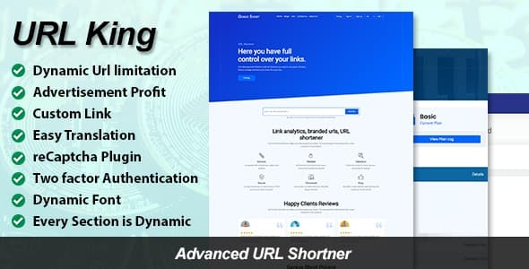 دانلود اسکریپت لینک URL King-Advanced URL Shortener دانلود اسکریپت لینک URL King-Advanced URL Shortener