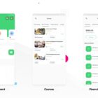 دانلود اپلیکیشن یادگیری فلاتر Rocket LMS Flutter Mobile App-Learning