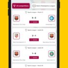 دانلود اپلیکیشن ورزشی فلاتر My Team-Soccer-Football-Cricket-Sport