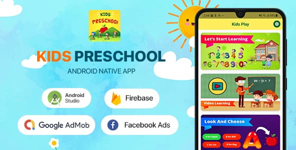 دانلود اپلیکیشن یادگیری اندروید Kids Preschool-Android App دانلود اپلیکیشن یادگیری اندروید Kids Preschool-Android App