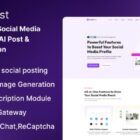 دانلود اسکریپت مارکتینگ QuickPost-Multi-platform Social Media