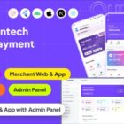 دانلود اپلیکیشن مالی فلاتر Qunzo-Fintech Wallet App and Web with User