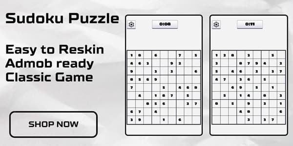 دانلود اپلیکیشن بازی اندروید Sudoku Game Template-Godot دانلود اپلیکیشن بازی اندروید Sudoku Game Template-Godot