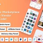 دانلود اپلیکیشن فروشگاهی فلاتر eShop-Multi Vendor eCommerce App