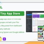 دانلود اپلیکیشن فروشگاهی اندروید AppDL-Multilingual Tiny App Store