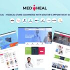 دانلود اسکریپت پزشکی Medheal-Medical Store eCommerce-Appointment