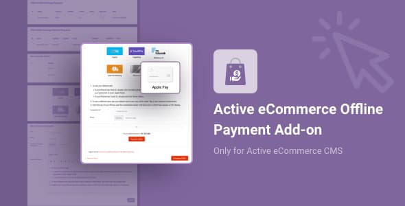 دانلود افزونه متفرقه Active eCommerce Offline Payment Add-on دانلود افزونه متفرقه Active eCommerce Offline Payment Add-on