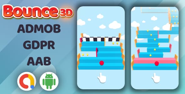 دانلود اپلیکیشن بازی اندروید Bounce3D Jumping Ball Android Game دانلود اپلیکیشن بازی اندروید Bounce3D Jumping Ball Android Game