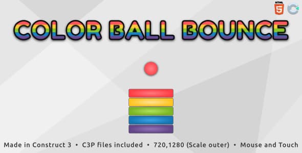 دانلود بازی اچ تی ام ال Color Ball Bounce-HTML5 Casual Game دانلود بازی اچ تی ام ال Color Ball Bounce-HTML5 Casual Game