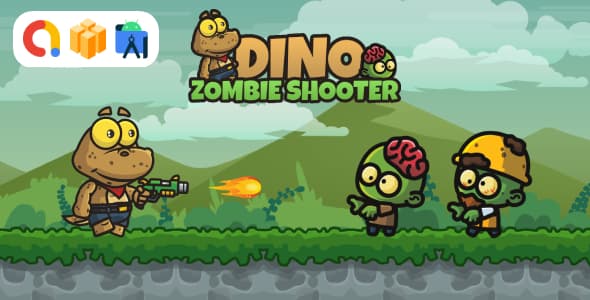 دانلود اپلیکیشن بازی اندروید Dino Zombie Shooter-Buildbox-Android Studio دانلود اپلیکیشن بازی اندروید Dino Zombie Shooter-Buildbox-Android Studio