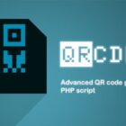 دانلود اسکریپت ابزار QRcdr-responsive QR Code generator