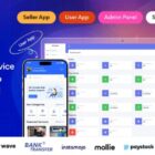 دانلود اپلیکیشن خدمات فلاتر Servingo-Multivendor On-Demand Service