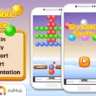 دانلود اپلیکیشن بازی اندروید Sky Bubble Shooter Game Android Studio