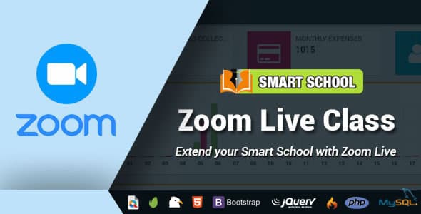 دانلود افزونه متفرقه Smart School Zoom Live Class دانلود افزونه متفرقه Smart School Zoom Live Class