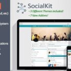 دانلود اسکریپت شبکه اجتماعی SocialKit-The Social Networking Platform