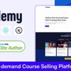 دانلود اسکریپت یادگیری Vdemy-On demand Course Selling Platform-LMS