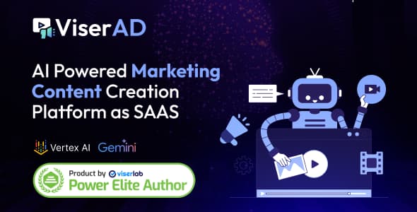 دانلود اسکریپت هوش مصنوعی ViserAD-AI Powered Marketing Content دانلود اسکریپت هوش مصنوعی ViserAD-AI Powered Marketing Content