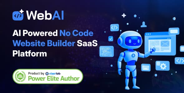 دانلود اسکریپت هوش مصنوعی WebAI-AI Powered No Code Website دانلود اسکریپت هوش مصنوعی WebAI-AI Powered No Code Website