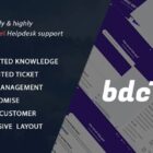 دانلود اسکریپت پشتیبانی bdcTikit-Helpdesk Ticketing System